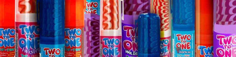 Two to One gama caramelo + sorpresa