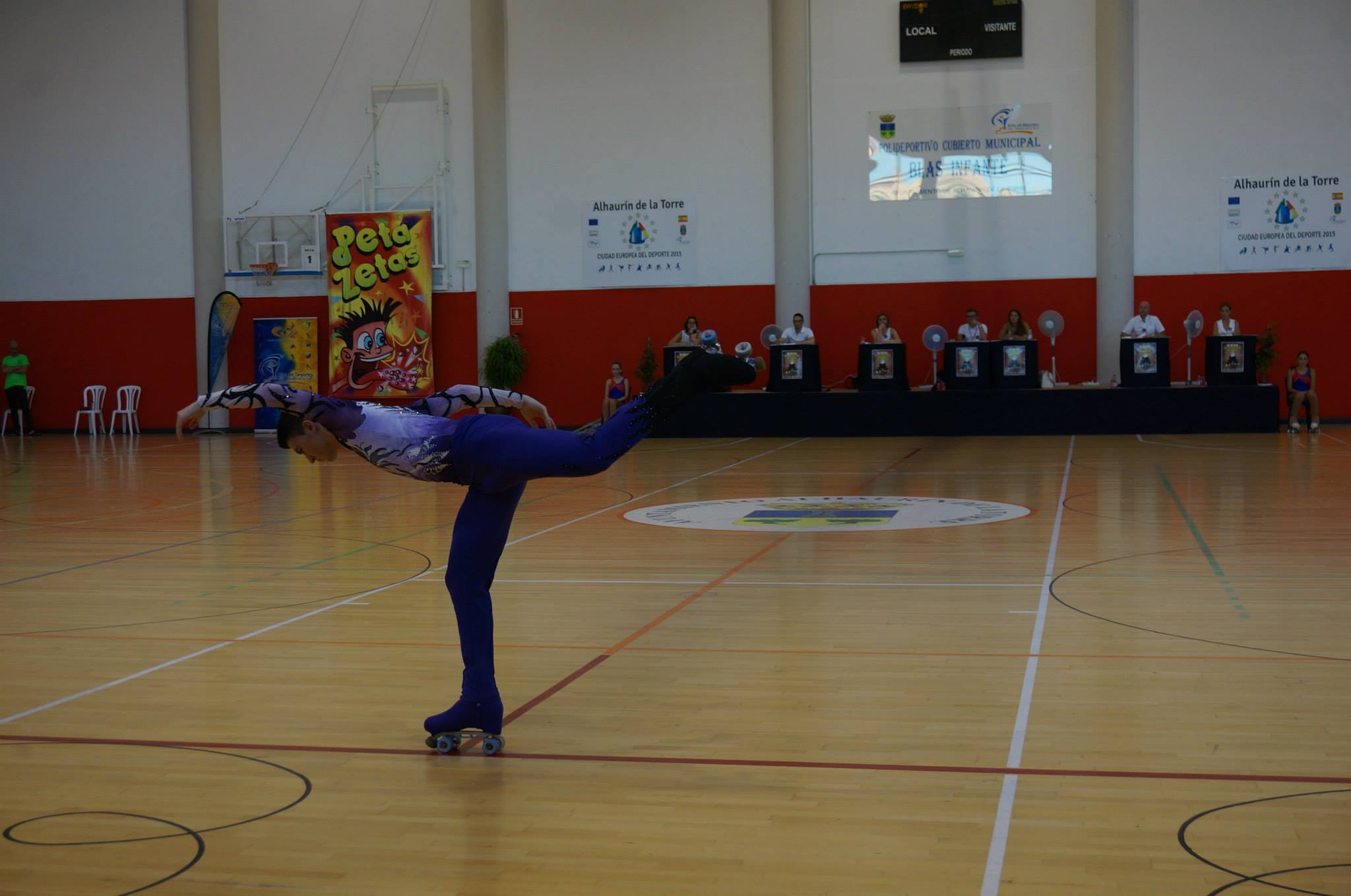 Peta zetas con el campeonato de España de patinaje 