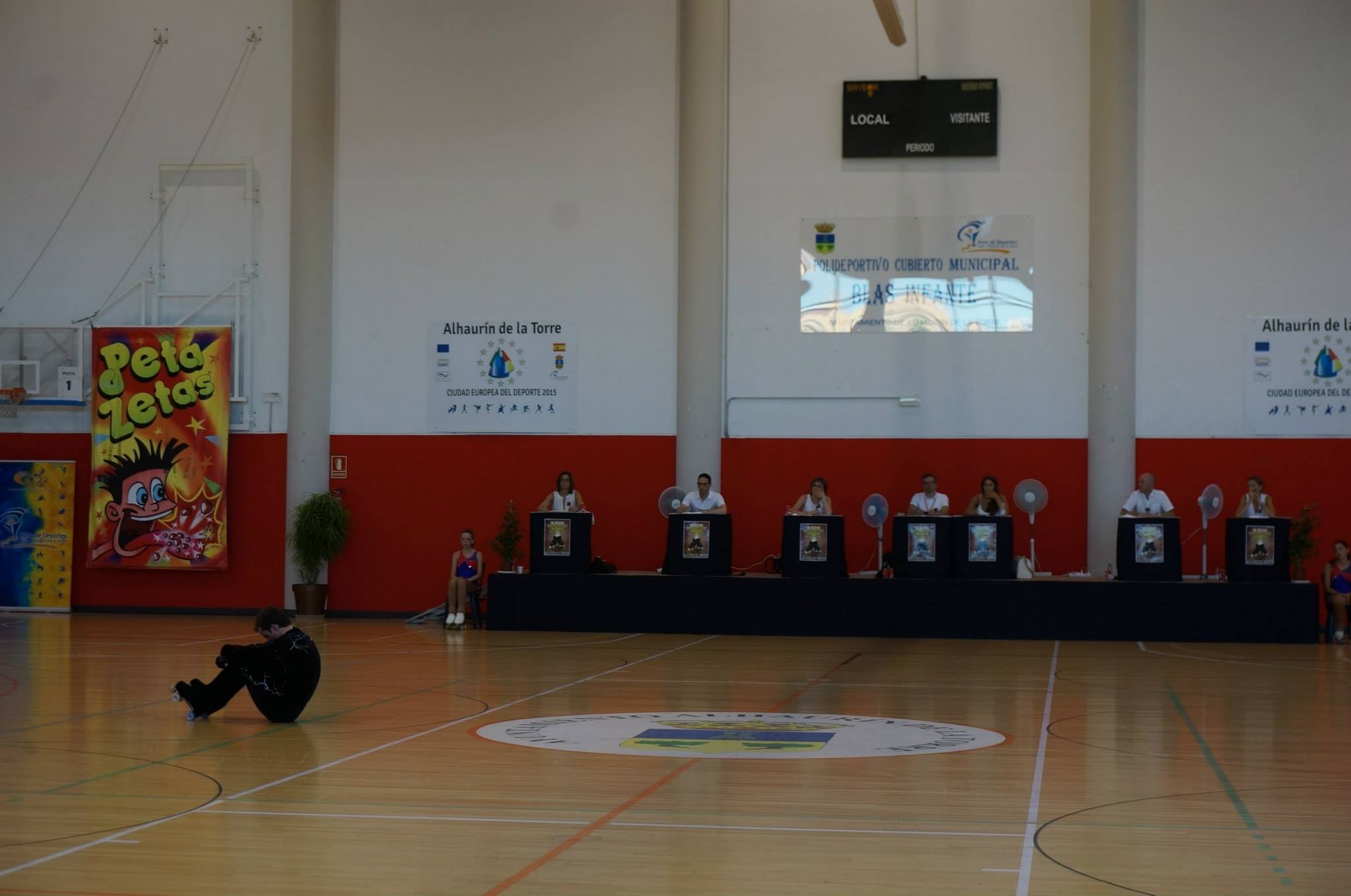 Peta zetas con el campeonato de España de patinaje